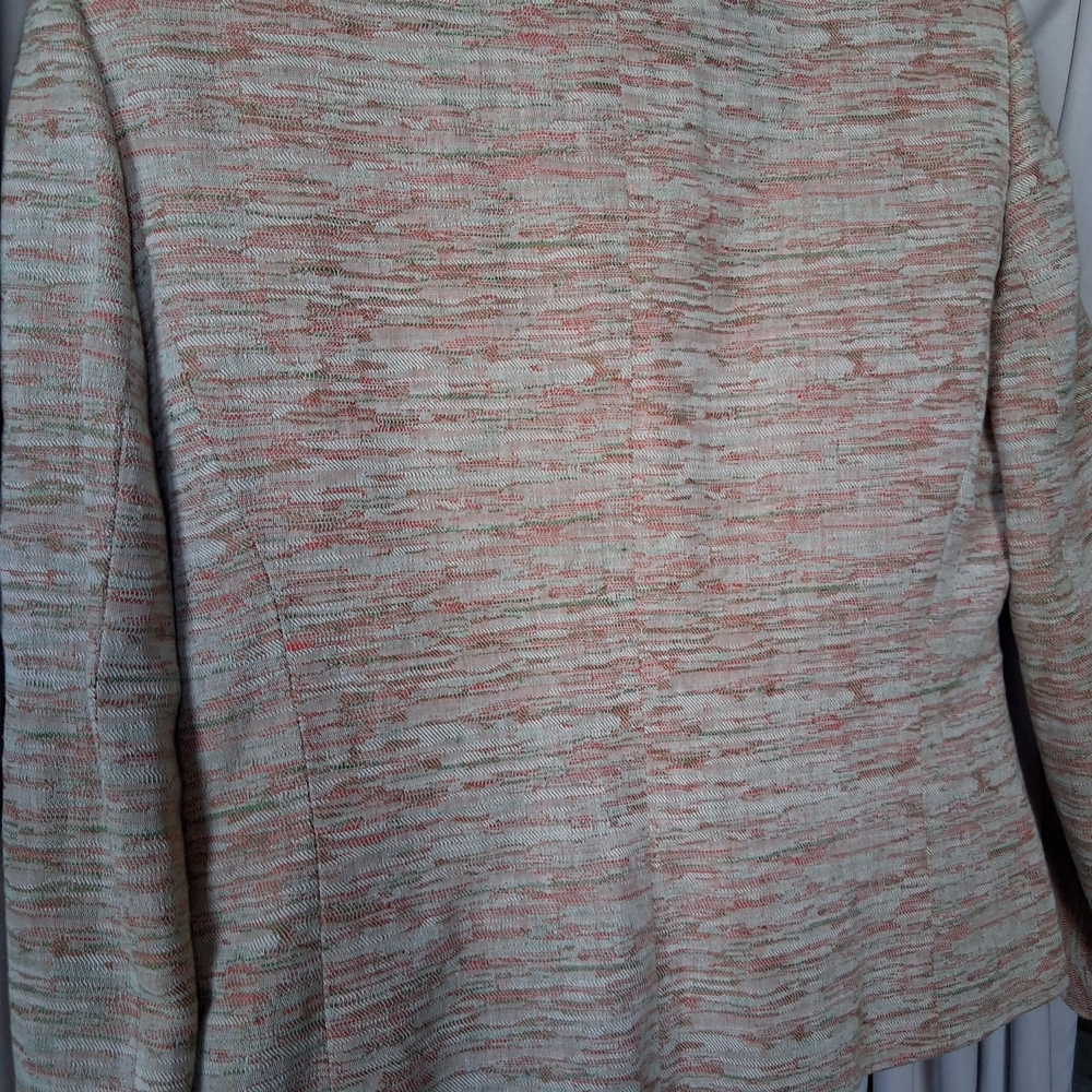 Women's Tweed PatternedSkirt/Jacket - Picture 4 of 9
